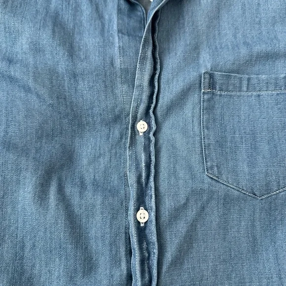 Frank & Eileen - Mary Shirt Dress - Vintage Stone Wash Indigo - size small - Picture 2 of 5